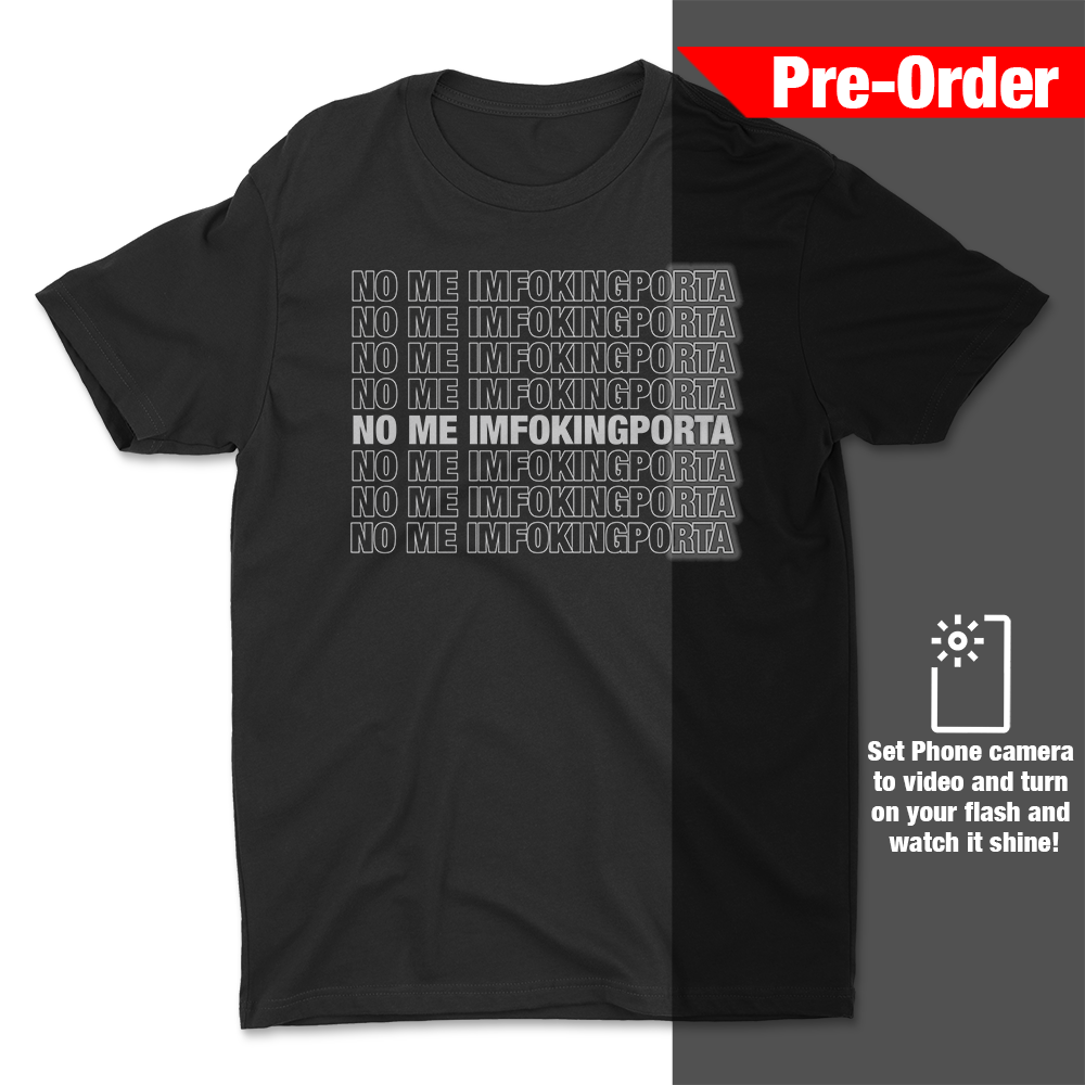 No Me V2 T-shirt - Silver/Reflective