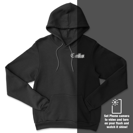 COÑO Hoodie - Silver/Reflective