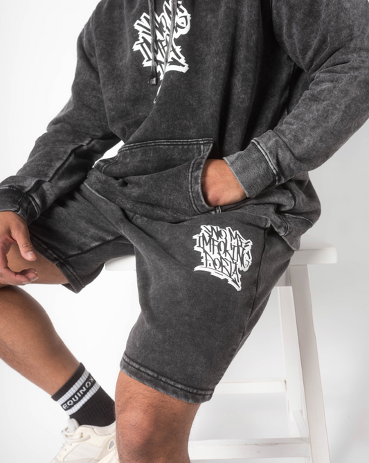 No Me Graffiti Shorts