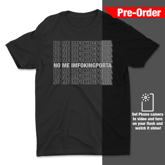 No Me V2 T-shirt - Silver/Reflective